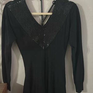 Vintage Nancy Johnson Knit dress.